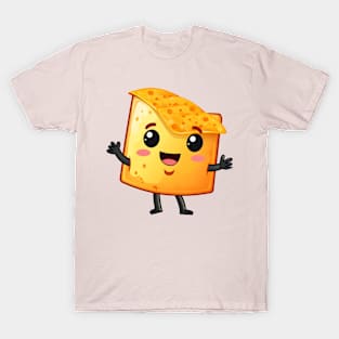 kawaii Taco cehees T-Shirt cute potatofood funny T-Shirt